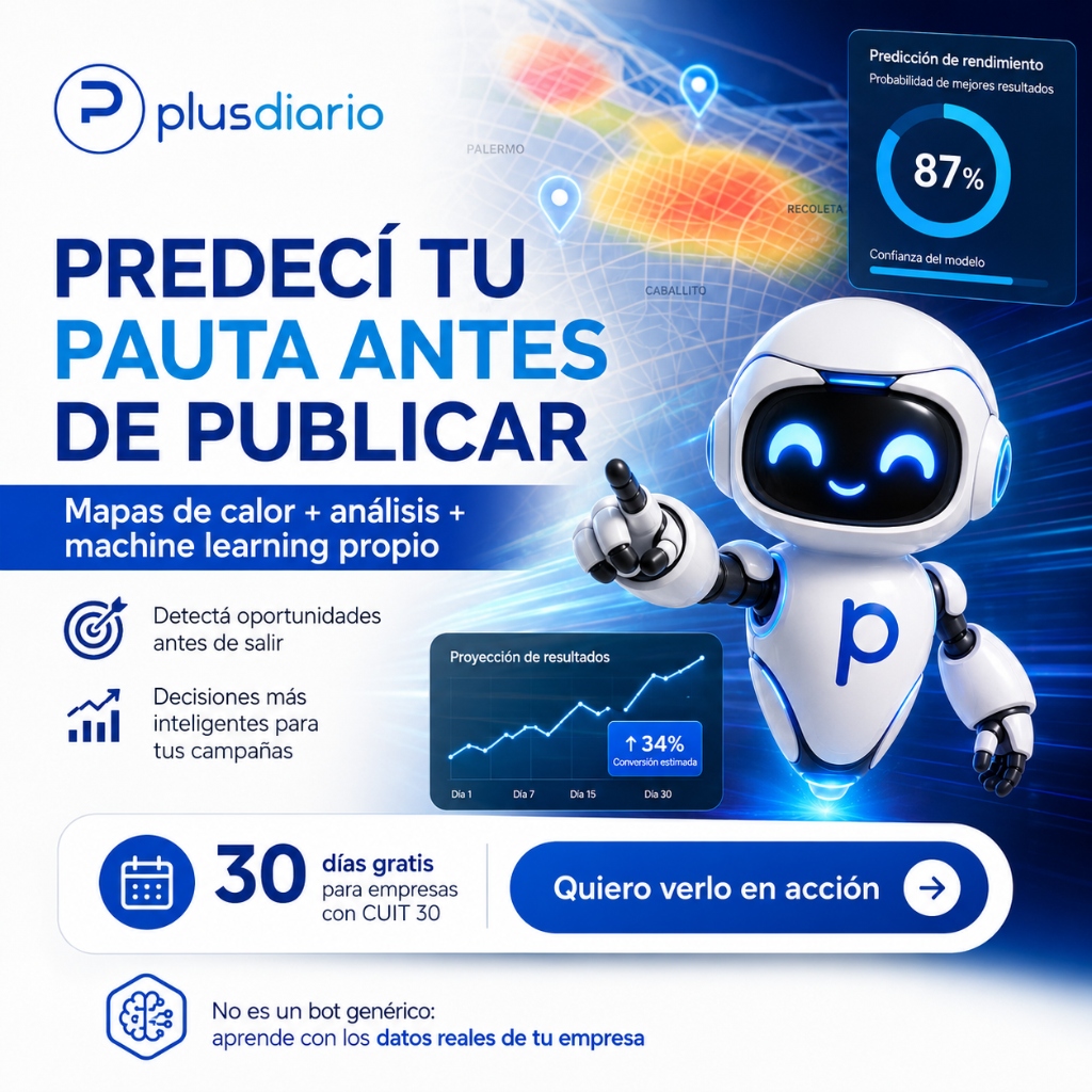 Predecí tu pauta publicitaria antes de salir - Plusdiario IA